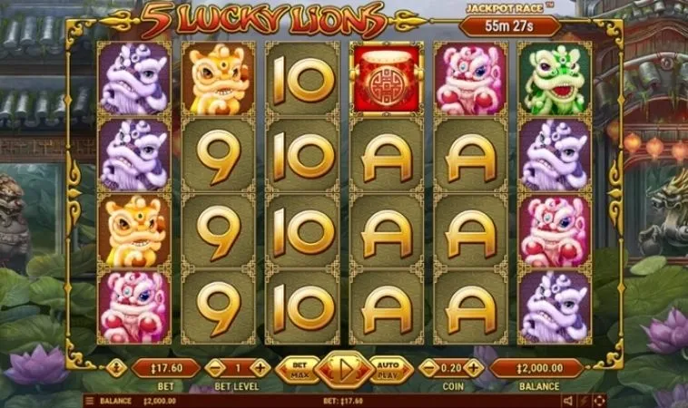 Nổ Hũ Lân Hái Lộc Tại XocDia88: Bí Kíp Chinh Phục Jackpot Khủng 2 Giao diện chơi Nổ Hũ Lân Hái Lộc tại XocDia88